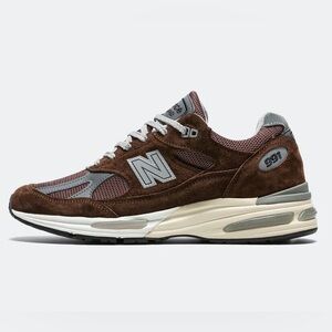 New Balance 991 Brown Made In America USA Sneakers